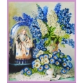 Набор для вышивания бисером КАРТИНЫ БИСЕРОМ "Полевые цветы"